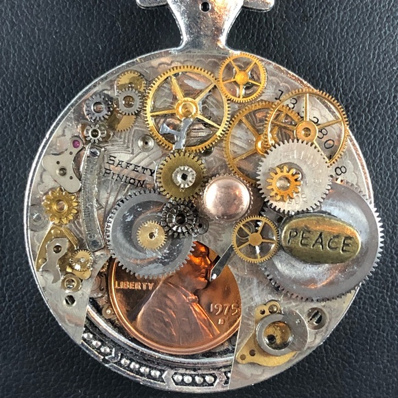 💥SPECIAL💥Penny Steampunk Pocket Watch  Necklace - Picture 7 of 7